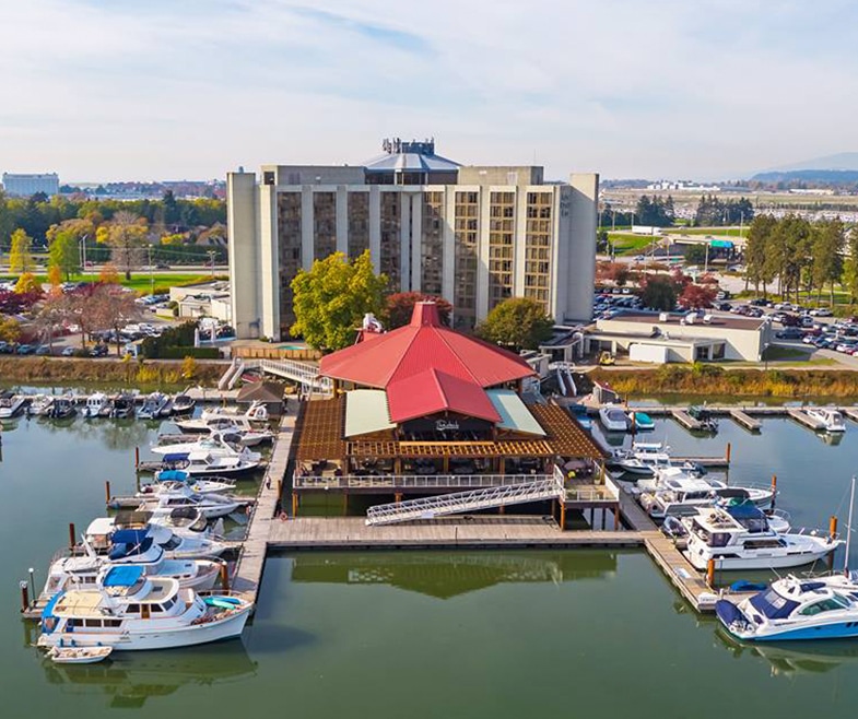 Combining convenience and luxurious comfort, The Pacific Gateway Hotel at Vancouver Airport is your natural choice. We offer 382...


 	 Address: 3500 Cessna Dr, Richmond, BC V7B 1C7, Canada
 	  Phone: +1 604 247 8900
 	  Ports Level 2: 1x   Cost: Free