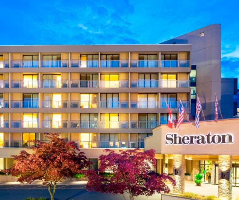 Encounter upscale convenience at our Vancouver Airport hotel Work, play or relax at Sheraton Vancouver Airport Hotel. Located near Vancouve


 	 Address:  7551 Westminster Hwy, Richmond, BC V6X 1A3, Canada
 	  Phone:  +1 604 273 7878
 	  Ports Level 2:  3x  Cost: Free